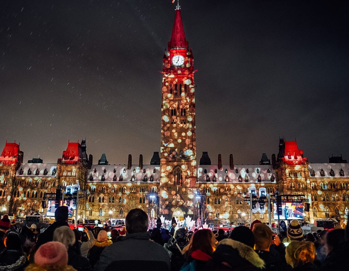 best places to visit for christmas in canada